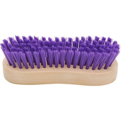 Roma Horse Face Brush Purple (One Size) DIY at B&Q
