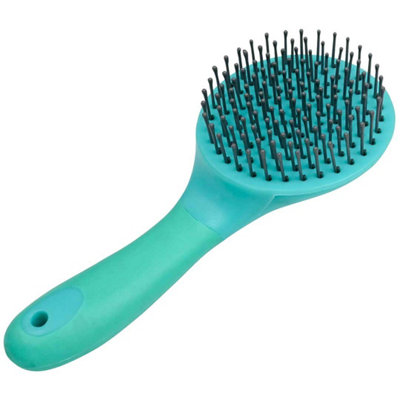 Roma Horse Mane and Tail Brush Turquoise (One Size) Price Comparisons | Compare The Build