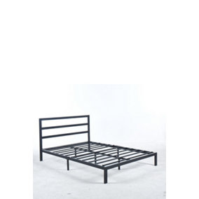Roma Metal Bed Frame in 4ft6 UK Standard Double Bed