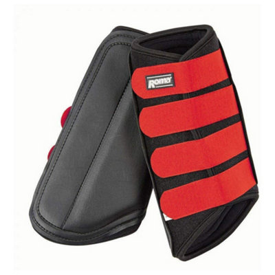 Roma Neoprene Brushing Boots Black/Bright Red (Pony) Price Comparisons | Compare The Build