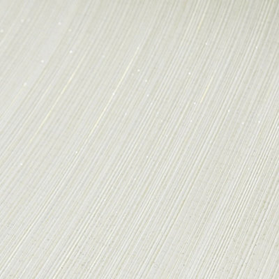 Roma Plain Texture Heavyweight Vinyl Wallpaper Cream / Gold World of Wallpaper WOW097