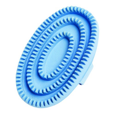 Roma Rubber Horse Curry Comb Blue (L) Price Comparisons | Compare The Build