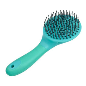 Roma Soft Touch Mane & Tail Brush Turquoise (One Size)
