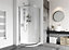 Roman Showers Haven8 1 Door Quad 900 x 900mm