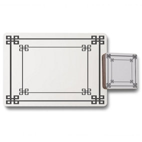 Roman Style Ornamental Frame (Placemat & Coaster Set) / Default Title