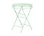 Romance 60cm Green Folding Bistro Table