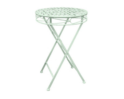 Romance 60cm Green Folding Bistro Table - 3
