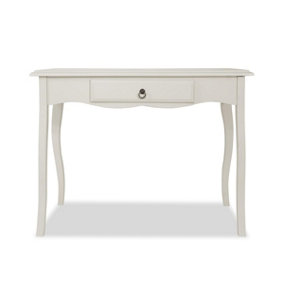 Romance Antique White Dressing Table with Drawer