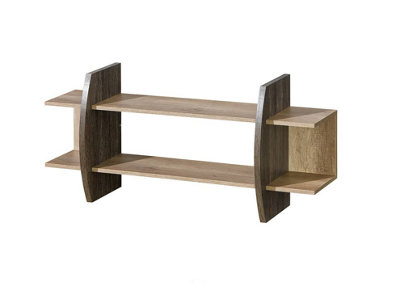 Romero R13 Wall Shelf - Maximise Your Space in Oak Canyon, H550mm W1200mm D310mm
