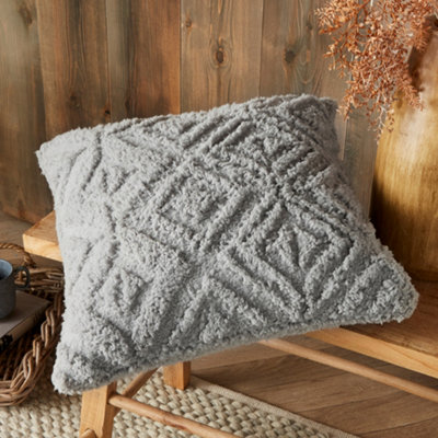 Romo Fleece & Sherpa Filled Cushion