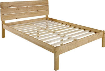 Ronan 4ft 6 Double Bed Solid Waxed Pine