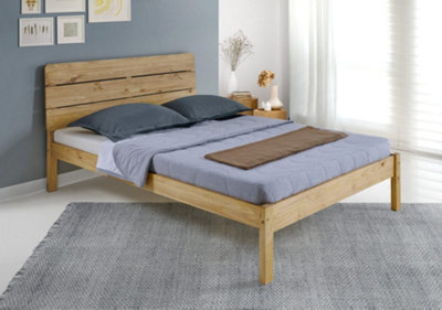 Ronan 4ft 6 Double Bed Solid Waxed Pine