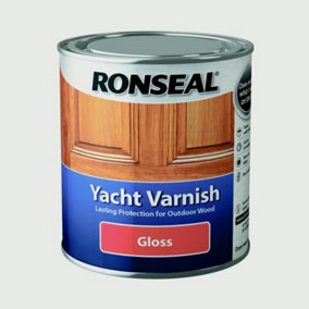 Ronseal 08882 Exterior Yacht Varnish Gloss 500ml RSLYVG500