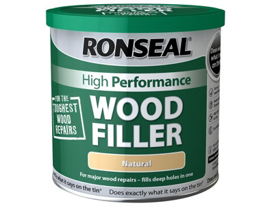 Ronseal 36058 High-Performance Wood Filler Natural 3.7kg RSLHPWFN37KG