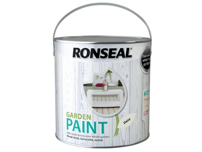 Ronseal 37433 Garden Paint Daisy 2.5L Exterior Outdoor Wood Shed Metal Brick