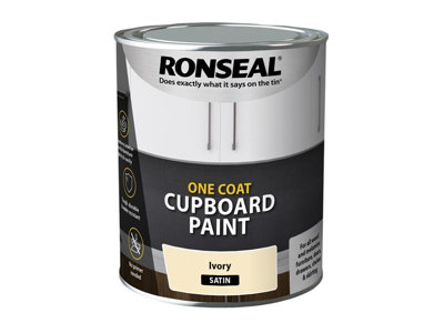 Ronseal ivory discount satin cupboard paint