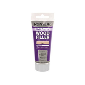 Ronseal 37532 Multipurpose Wood Filler Tube Oak 325g RSLMPWFO325G