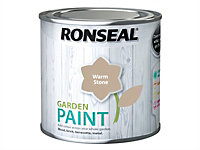 Ronseal 37596 Garden Paint Warm Stone 250ml Exterior Outdoor Wood Shed Metal