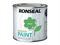 Ronseal 37598 Garden Paint Clover 250ml Exterior Outdoor Wood Shed Metal Brick