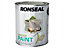 Ronseal 37603 Garden Paint Warm Stone 750ml Exterior Outdoor Wood Shed Metal