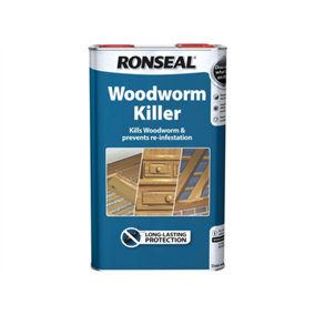 Ronseal 37662 Woodworm Killer 5 litre RSLWK5L