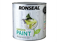Ronseal 38512 Garden Paint Lime Zest 2.5L Exterior Outdoor Wood Shed Metal Brick