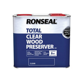 Ronseal 38584 Trade Total Wood Preserver Clear 2.5 litre RSLTTWPCL25L