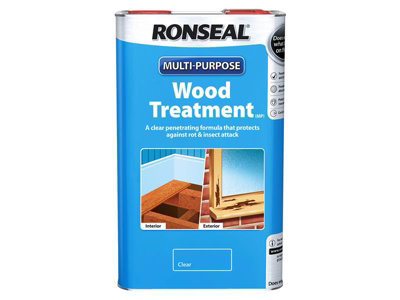 Ronseal 39072 Multi-Purpose Wood Treatment 5 litre RSLMPWT5L