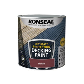 Ronseal 39142 Ultimate Protection Decking Paint Bramble 2.5 litre RSLDPB25L