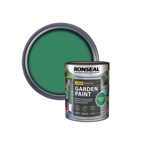 Ronseal 39438 Garden Paint Rainforest Green 750ml RSLGPRG750