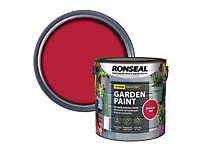 Ronseal 39445 Garden Paint Moroccan Red 2.5 litre RSLGPMR25L