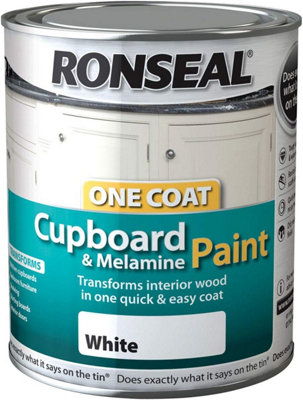 Ronseal cupboard paint white discount