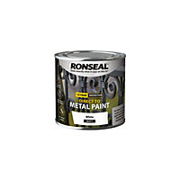 Ronseal Direct to Metal Paint Matt White 250ml