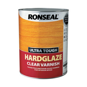 Ronseal Hardglaze Ultra Tough Clear Varnish 5L