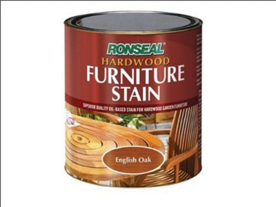 Ronseal Hardwood Furniture Stain Clear 750ml
