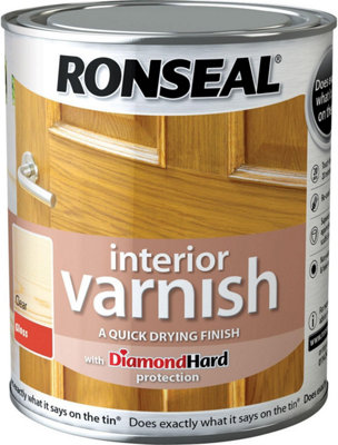 Ronseal Interior Varnish Quick Dry Gloss Clear 250ml