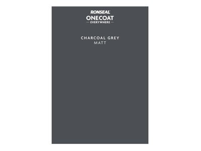 Ronseal KCB.7415603.12804.00 Peel & Stick Everywhere Charcoal Grey RSLPSECG