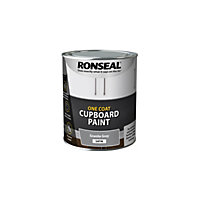 Ronseal One Coat Cupboard Melamine & MDF Paint 750ml Granite Grey