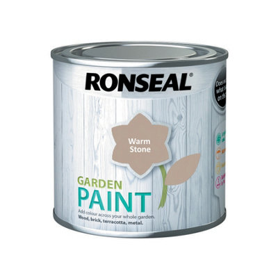 Ronseal Outdoor Garden Paint 250ml Warm Stone