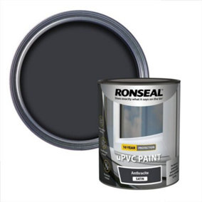 RONSEAL uPVC PAINT ANTHRACITE SATIN 2.5L
