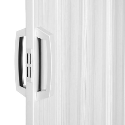 Room divider interior folding door - white