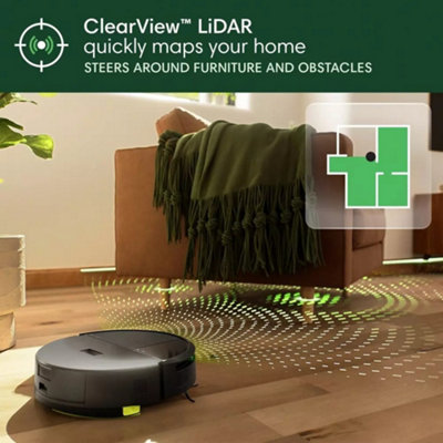 Roomba 205 DustCompactor Combo Robot - Black