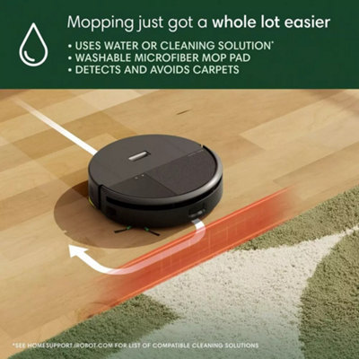 Roomba 205 DustCompactor Combo Robot - Black
