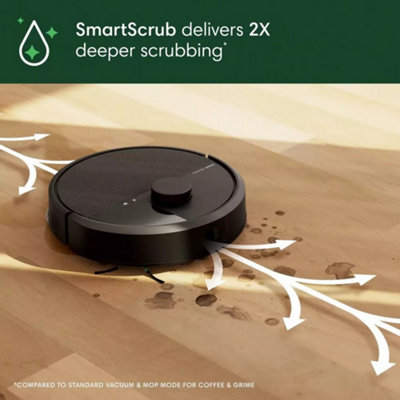 Roomba Plus 405 Combo Robot + AutoWash Dock - Black