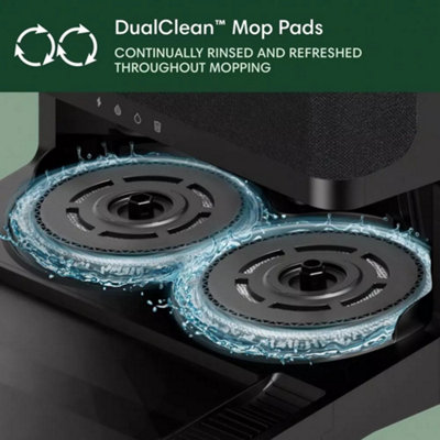 Roomba Plus 405 Combo Robot + AutoWash Dock - Black