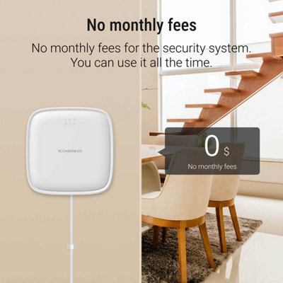 Roombanker Pico Home Security Hub - Smart Automation System, Supports 64 Devices