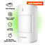 Roombanker PIR Motion Sensor - Long-Range Detection with AES Encryption, Requires Roombanker Security Hub