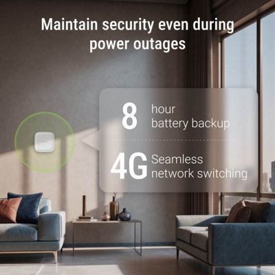 Roombanker Station Home Security Hub - Advanced Smart Automation System, Supports 128 Devices
