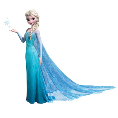 RoomMates Blue Frozen Elsa Giant Peel & Stick Wall Decals