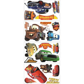 RoomMates Cars Piston Cup Champs Peel & Stick Wall Decals